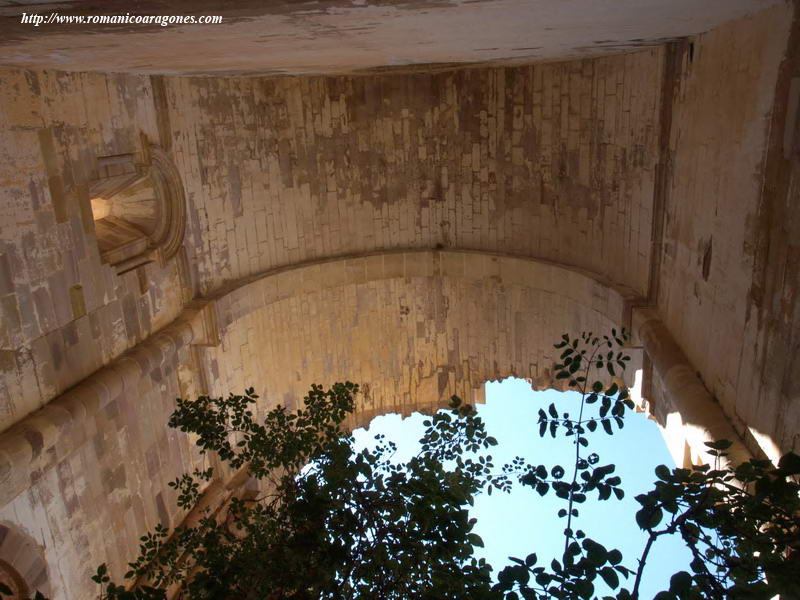 DETALLE DE LA BVEDA DEL LADO NORTE DEL TRANSEPTO